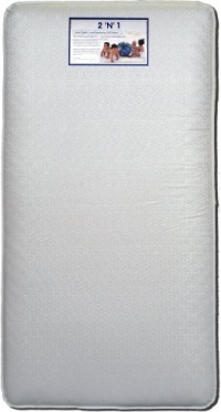 Colgate 2-N-1 Innerspring Crib Mattress, White