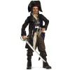 Pirates of the Caribbean 3 Captain Jack Sparrow Costume Medium (7-8)