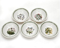 Portmeirion Botanic Garden Mini Dish/Bowl 5 Set of 6