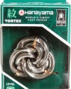 BePuzzled Hanayama Cast Metal Brainteaser Puzzles - Hanayama Vortex Puzzle (Level 5)