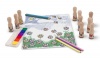 Melissa & Doug Deluxe Happy Handle Stamp Set