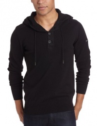 Ben Sherman Men's 1/4 Placket Hoodie