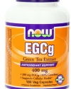 NOW Foods EGCg, Green Tea Extract,  400mg, 180 Vcaps