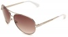 Marc By Marc Jacobs Women's MMJ184SSTS Aviator Sunglasses