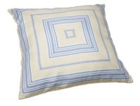 Tommy Hilfiger LaCroix 20-inch Awning Stripe Pieced Box Decorative Pillow