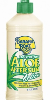 Banana Boat Aloe After Sun Lotion, 16-Ounce Bottles (Pack of 4)