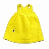 Polo By Ralph Lauren Infant Girl's Demi Jumper Dress (24 Months, Yellow)