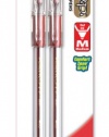 Pentel R.S.V.P. Ballpoint Pen, Medium Line, Red Ink, 2 Pack  (BK91BP2B)