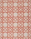 5' x 8' Rectangular Surya Area Rug G5092-58 Poppy Red/Ivory Color Hand Tufted in India Goa Collection