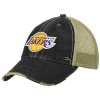 NBA Los Angeles Lakers Slouch Mesh Back Hat, One Size Fits All-black