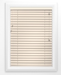 The effortless and modern way to dress up your windows, these real wood blinds from Simple Selections offer a simply stunning and natural enhancement to your decor. A classic choice for adding privacy and keeping sunlight at bay.