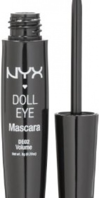 NYX Doll Eye Mascara, Extreme Black,  Volume,  DE02