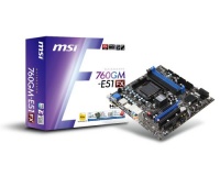 MSI Computer Corp. AMD 760G Micro ATX DDR3 1333 AM3+ Motherboards 760GM-E51 (FX)