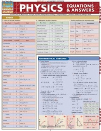 Physics Equations & Answers (Qucik Study Academic)