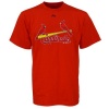 St. Louis Cardinals Youth Majestic Official Wordmark T-Shirt - Red