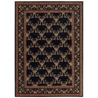 Nourison Ashton House Tradition Area Rug - Black