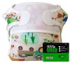 Bummis Swimmi Swim Diaper and Rockin Green Bundle (Camping Critters, Extra Large)