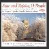 Fear & Rejoice O People-Music For Advent And Christmas