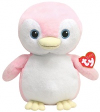 Ty Pluffies Pammy - Pink Penguin