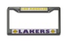 Rico Los Angeles Lakers Chrome License Plate Frame