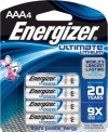 Energizer Ultimate Lithium L92BP-4  AAA Battery 4 count