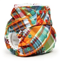 Rumparooz Cloth Pocket Diaper, Quinn Plaid Snap