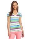 U.S. Polo Assn. Juniors Striped Multi Color Tee