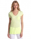 Calvin Klein Jeans Women's Basic V-Neck Tee