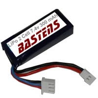 Bastens LiPo 7.4V 300mAh upgrade battery for the Losi 1/24 Micro SCT Truggy / Rally / 4X4 Trail Trekker