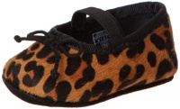 Ralph Lauren Layette Allie Ballet Flat (Infant/Toddler),Leopard Haircalf,2 M US Infant