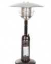 Fire Sense  Propane Table Top Patio Heater, Old World Bronze