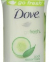 Dove Ultimate go fresh Cool Essentials, Cucumber & Green Tea Antiperspirant/Deodorant, 5.2 Ounce Twin Pack