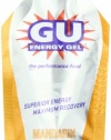 GU Energy Labs Original Sports Nutrition Energy Gel, Mandarin Orange, 8 Count