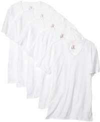 Hanes Comfort Soft V-Neck 5 Pack Tee