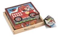 Melissa & Doug Vehicles Cube Puzzle