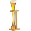 Half Yard Of Ale Glass w/ Wooden Stand, 32 oz