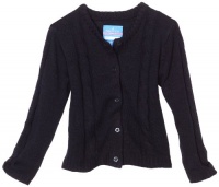 Nautica Sportswear Kids Girls 2-6x Cardigan Sweater, Navy, Small