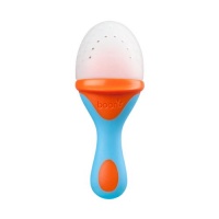 Boon Pulp Silicone Feeder,Blue/Orange