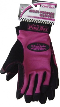 The Original Pink Box PBGM Multi-Purpose Gloves, Pink, Medium