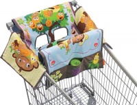 Infantino Shop and Play Cart Cover, Monkey Garden