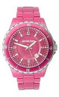 Michael Kors Bracelets Date Window Pink Dial Women's watch #MK5288