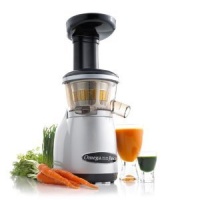 Omega VRT350 Heavy Duty Dual-Stage Vertical Single Auger Low Speed Juicer