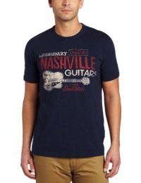 Lucky Brand Mens Men's Nashville Guitars Graphic Tee