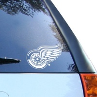 Detroit Red Wings 8 x 8 White Decal Logo