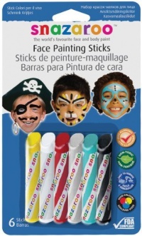 Face Paint Stick Boy (Set of 6)