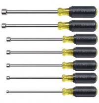 Klein Tools Inc 647M Magnetic Tip Nut Driver Set - 7 Piece