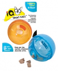 Smarter Toys IQ Treat Ball , 4 Inches (Colors may vary)