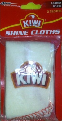 Kiwi Shoe Shine Cloths 2Ct 1 EA (Pack of 3)