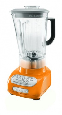 KitchenAid KSB560TG 5-Speed Blender with Polycarbonate Jar, Tangerine