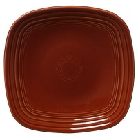 Fiesta 9-1/8-Inch Square Luncheon Plate, Paprika